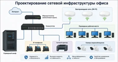 Проектирование сетевой инфраструктуры