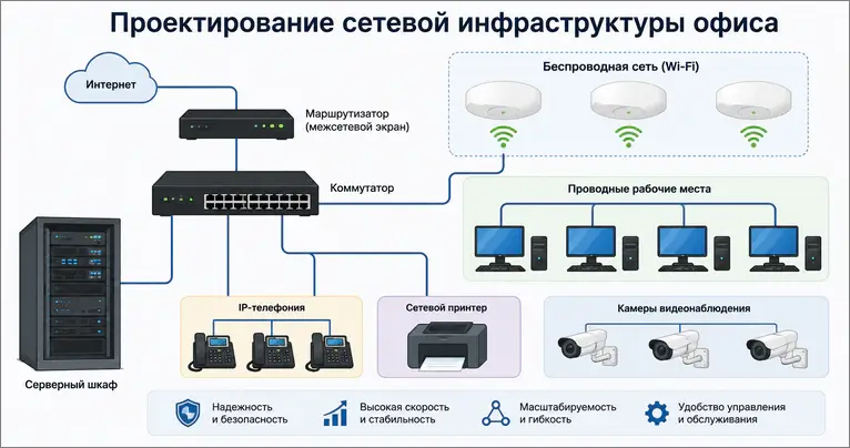 Проектирование сетевой инфраструктуры